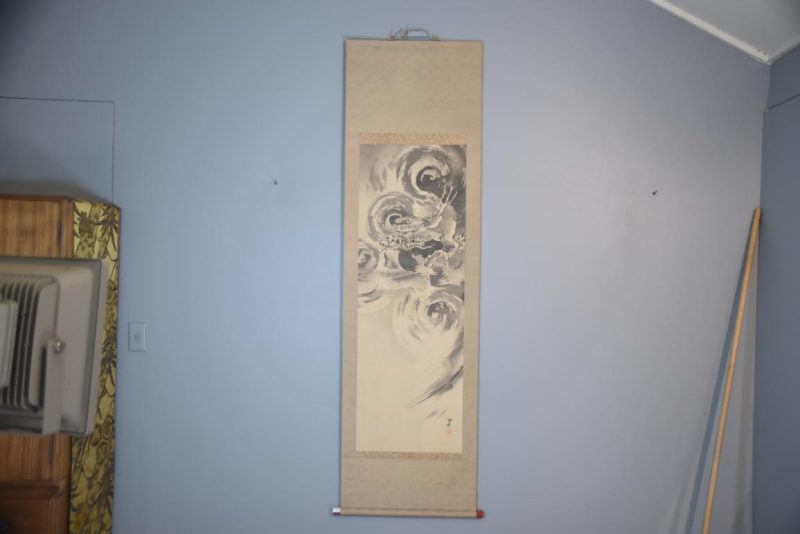 Sumi-E (Ink Brush) Dragon Scroll Height:1830mm - Image 5
