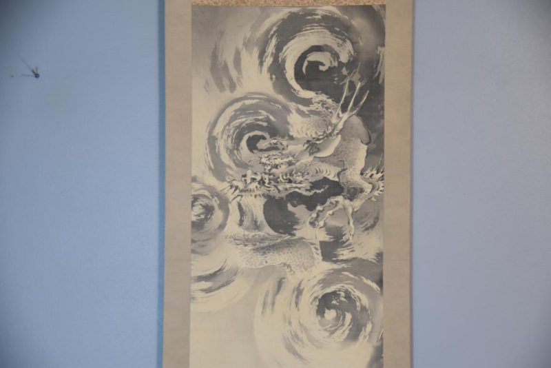 Sumi-E (Ink Brush) Dragon Scroll Height:1830mm - Image 3