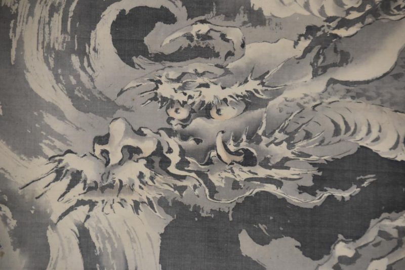 Sumi-E (Ink Brush) Dragon Scroll Height:1830mm - Image 2