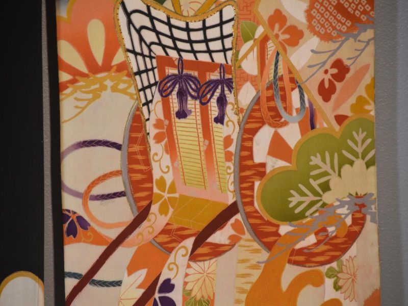 Japanese Silk Furisode Kimono - Image 6