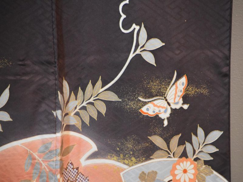 Japanese Silk Furisode Kimono - Image 5