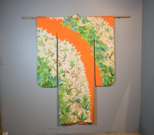Japanese Silk Furisode Kimono