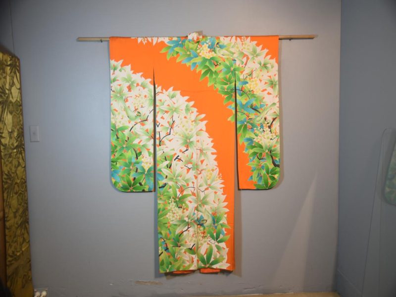 Japanese Silk Furisode Kimono