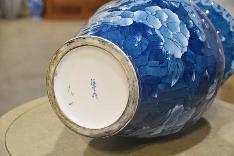 Japanese Arita Ware Shishi Vase Height:553mm - Image 7