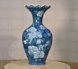 Japanese Arita Ware Shishi Vase Height:553mm