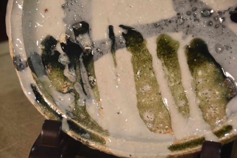 Shigaraki Pottery Plate by Takuma Murakoshi Width:260mm - Image 2