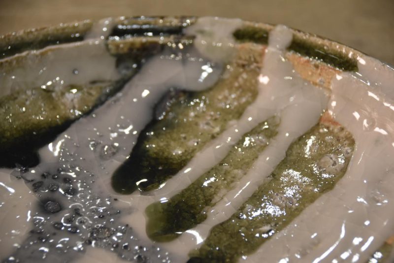 Shigaraki Pottery Plate by Takuma Murakoshi Width:260mm - Image 3