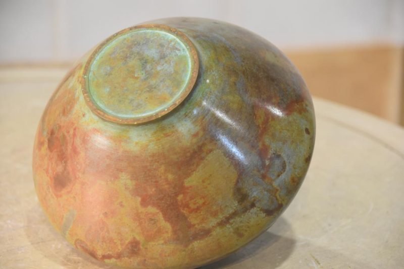 Bronze Murashido/Seido Vase Width:180mm - Image 6