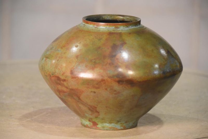 Bronze Murashido/Seido Vase Width:180mm - Image 4