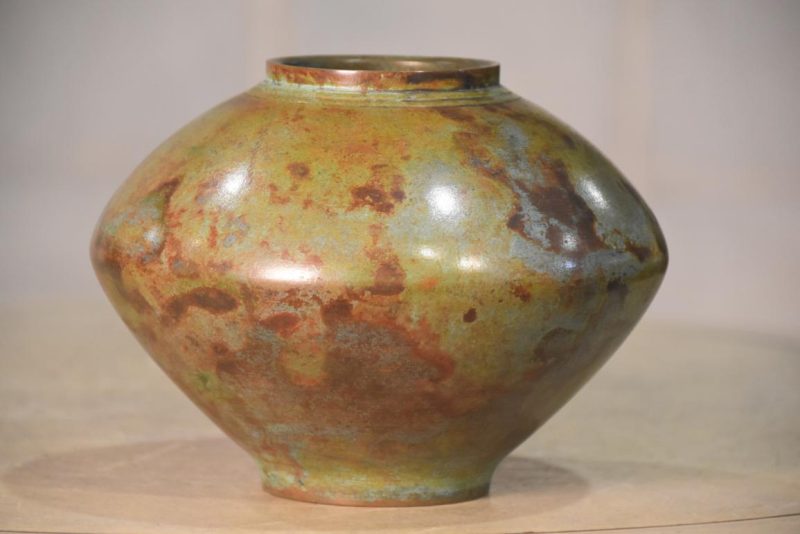 Bronze Murashido/Seido Vase Width:180mm - Image 3
