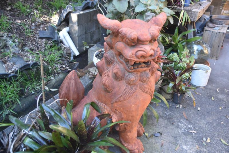 Okinawa Pottery Shishi Height:1030mm - Image 3