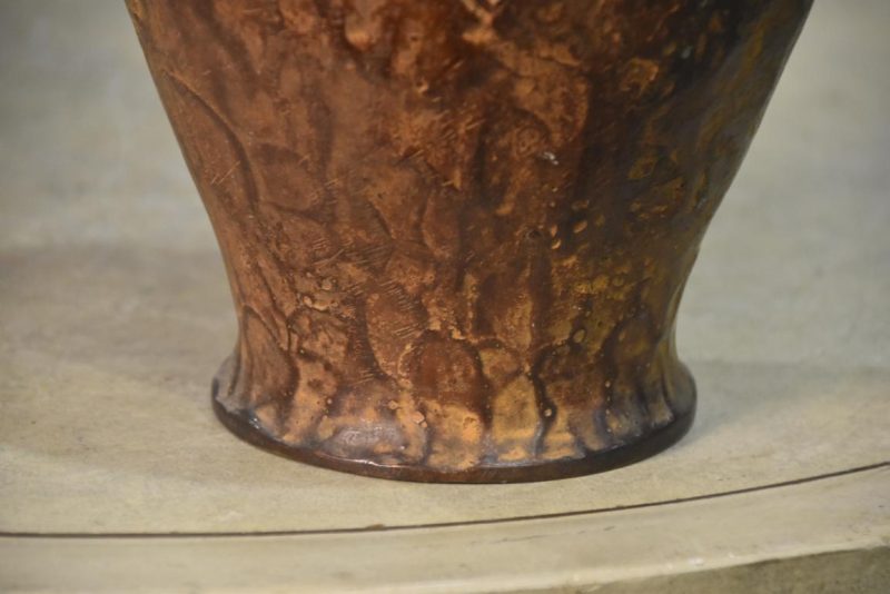 Vintage Bronze Vase Width:140mm - Image 7