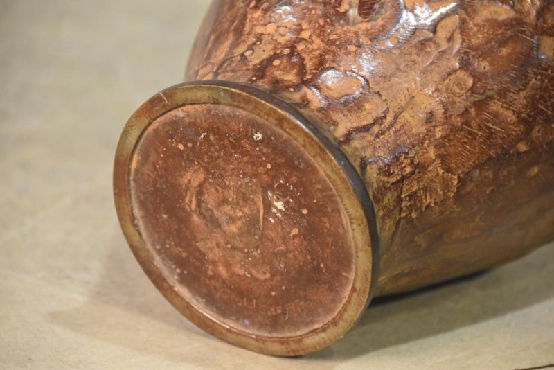 Vintage Bronze Vase Width:140mm - Image 8