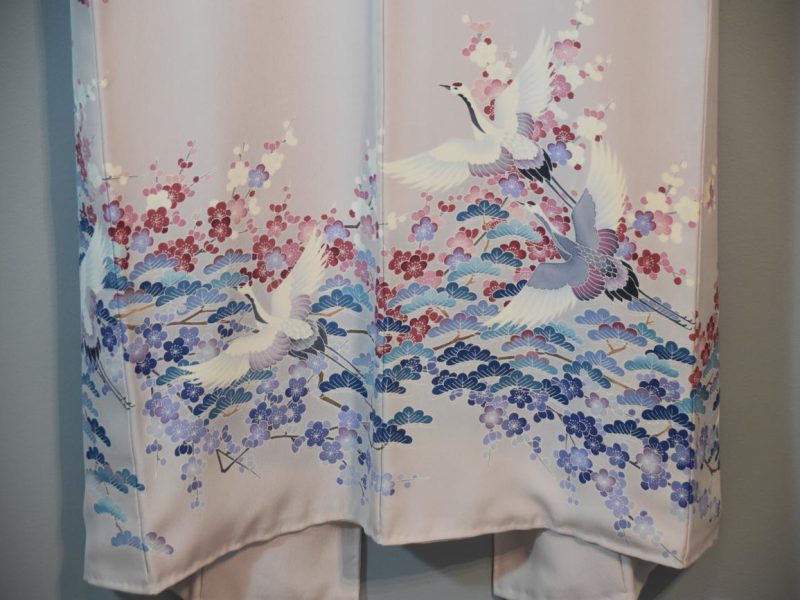 Japanese Vintage Silk Kimono - Image 8