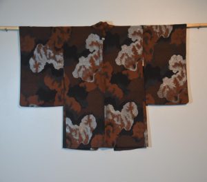 Dark and Stormy Silk Vintage Haori