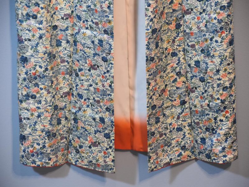 Japanese Vintage Silk Kimono - Image 7