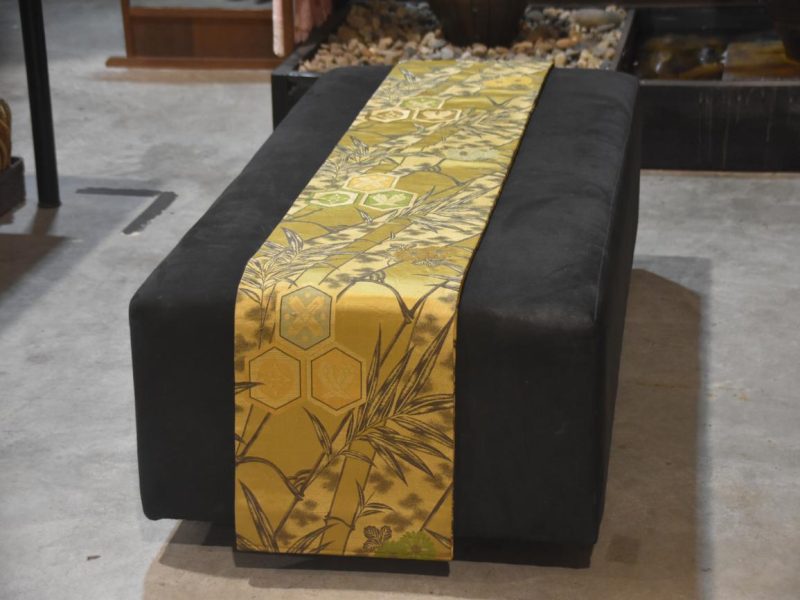 Bronze/Gold Vintage Obi / Table Runner Length:4000mm