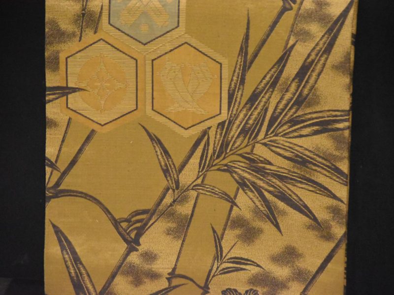Bronze/Gold Vintage Obi / Table Runner Length:4000mm - Image 2