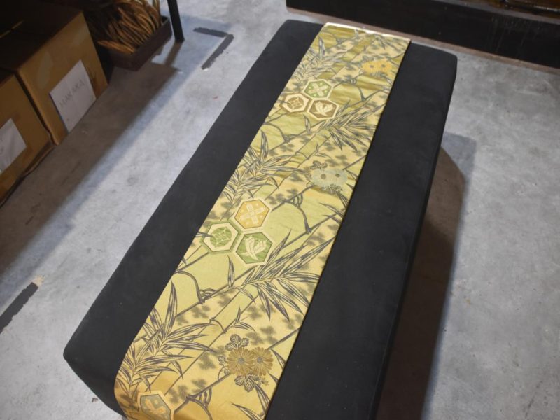 Bronze/Gold Vintage Obi / Table Runner Length:4000mm - Image 5