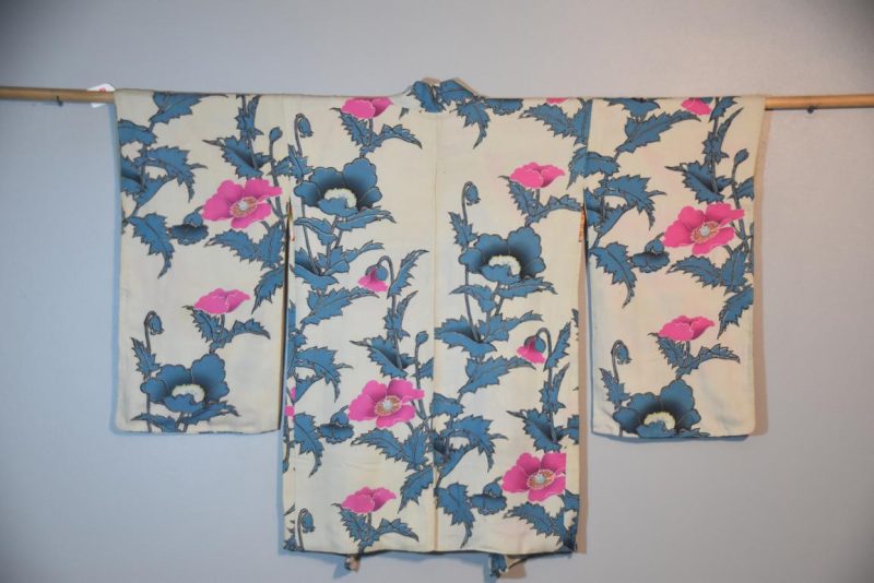 Vintage Long Silk Haori (Nagabaori)