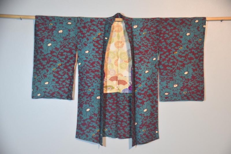 Vintage Long Silk Haori