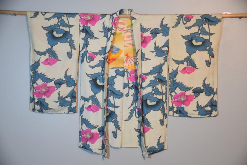 Vintage Long Silk Haori (Nagabaori) - Image 5