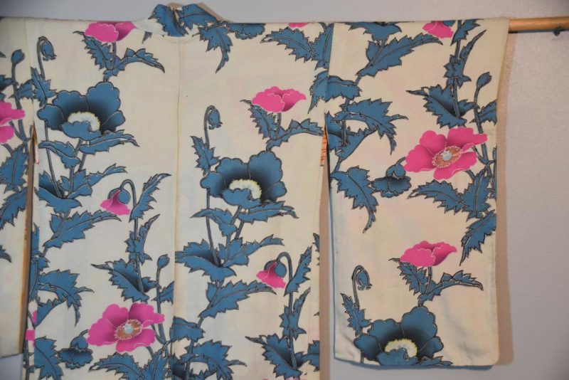 Vintage Long Silk Haori (Nagabaori) - Image 3