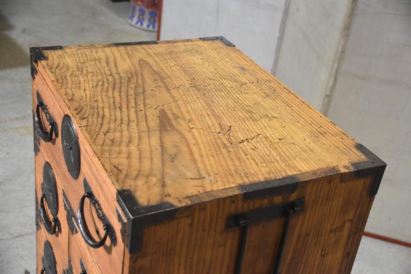 Antique Narrow Clothing Chest Width:550mm - Image 4