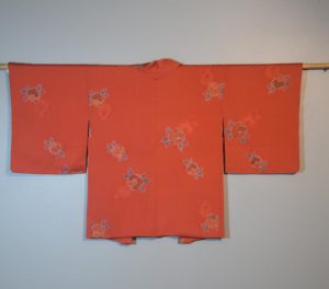 Dusty Orange Vintage Silk Haori