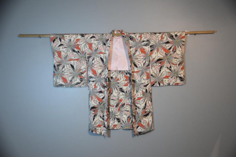 Japanese Chrysanthemum Silk Haori  Jacket