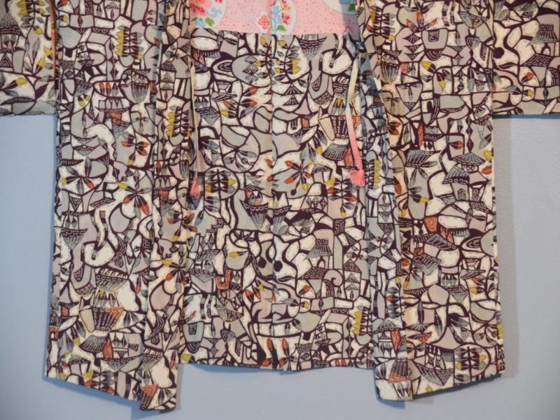 Japanese Vintage Super Soft Lightweight Silk Haori - Image 8