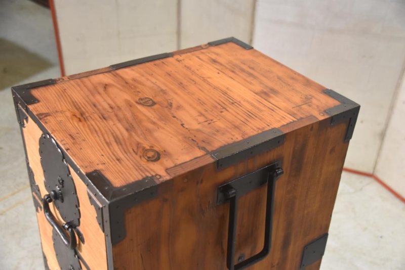 Antique Narrow Clothing Chest Width:340mm - Image 5