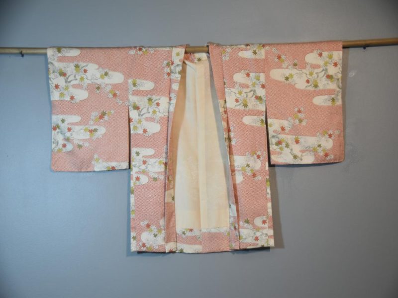 Silk Vintage Haori Jacket - Image 4