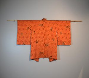 Vibrant and Soft Vintage Silk Haori