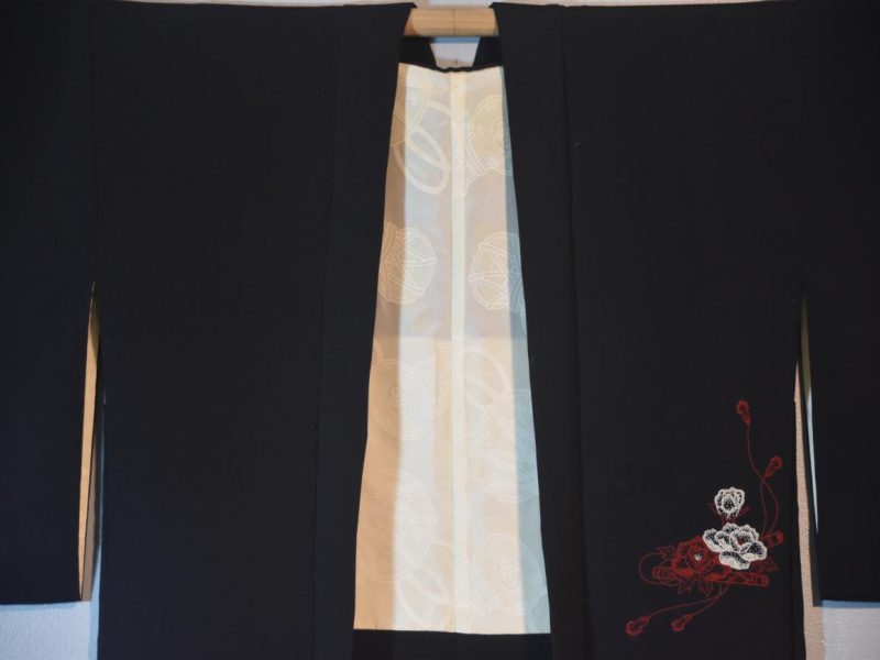 Japanese Vintage Silk Haori - Image 4