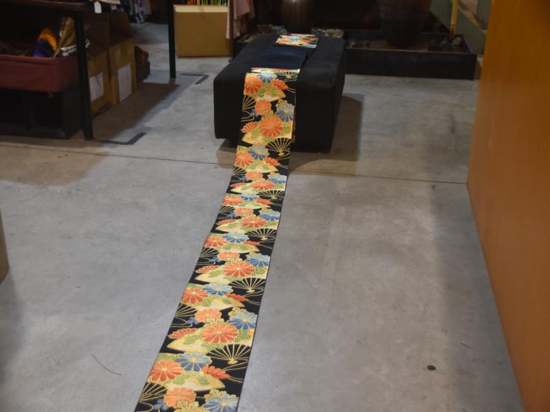 Vintage Obi Sash Table Runner  Length:4000mm - Image 4