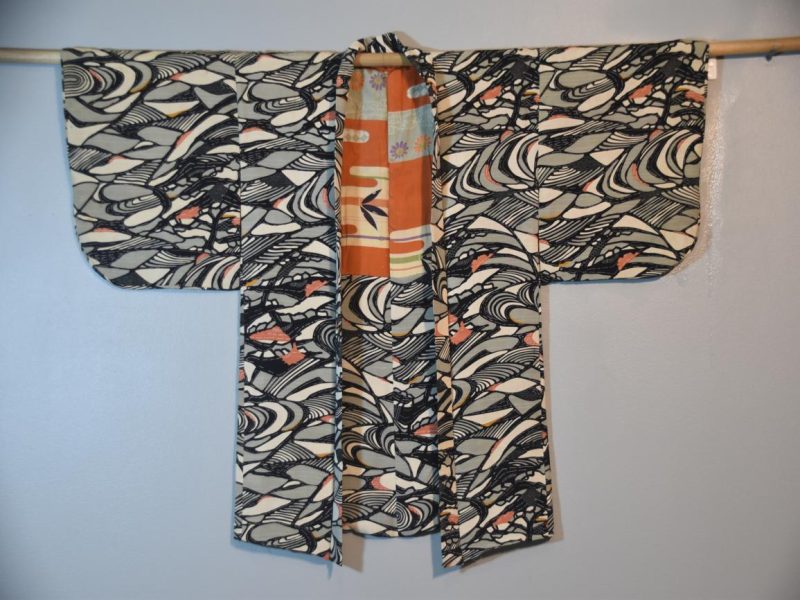 Japanese Vintage Silk Haori - Image 4