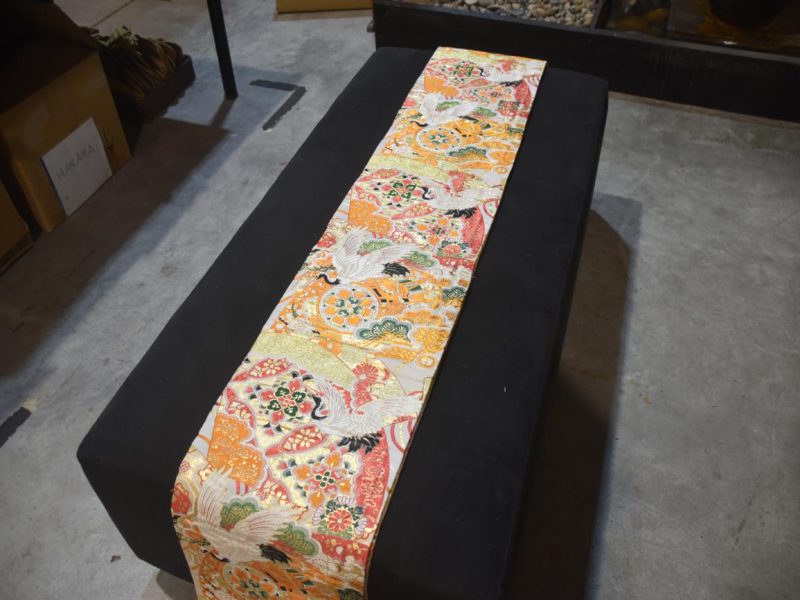 Vintage Maru Obi Sash Table Runner  Length:4000mm - Image 6