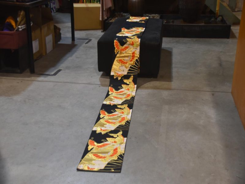Vintage Obi Sash Table Runner  Length:4000mm - Image 4
