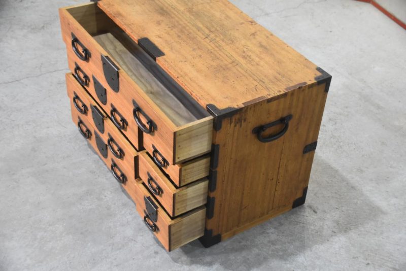 Antique Kodansu Small Chest Width:665mm - Image 5