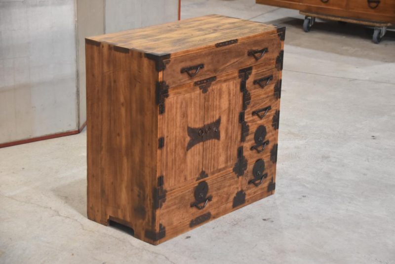Japanese Ko Choba Dansu Merchant Chest Width:720mm - Image 11