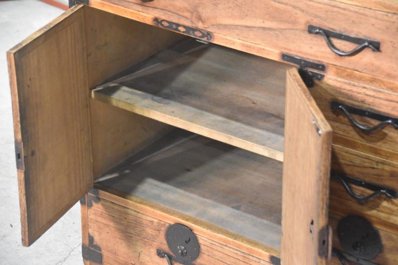 Japanese Ko Choba Dansu Merchant Chest Width:720mm - Image 8