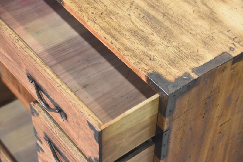 Japanese Ko Choba Dansu Merchant Chest Width:720mm - Image 7