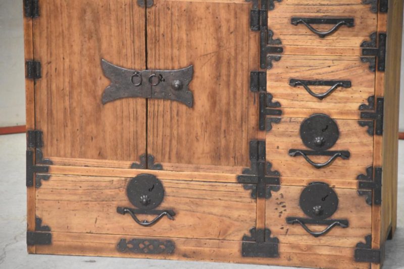 Japanese Ko Choba Dansu Merchant Chest Width:720mm - Image 4