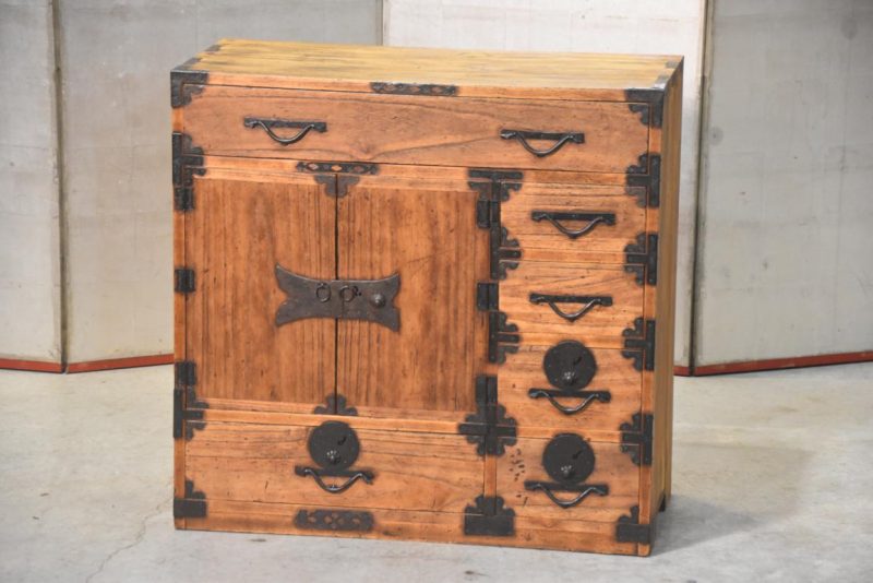 Japanese Ko Choba Dansu Merchant Chest Width:720mm - Image 3