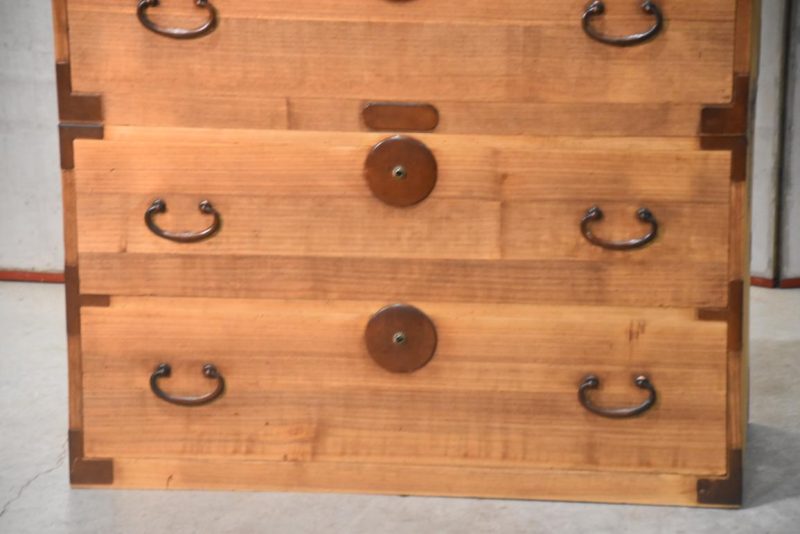 Antique 2 Section Clothing Chest  Width:940mm - Image 6