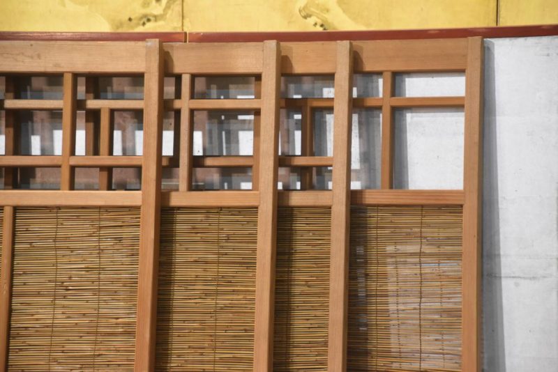 A set of 4 Japanese Summer Doors Width:3525mm - Image 6