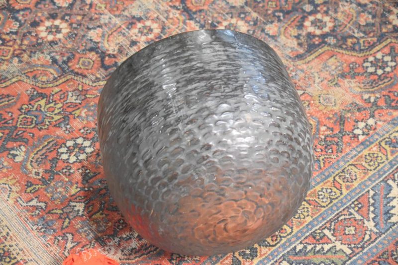 Japanese Buddhist Rin Bell, Stricker and Stand Height:620mm - Image 9
