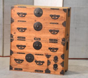 Japanese Clothing Chest 2 Sections Width:915mm