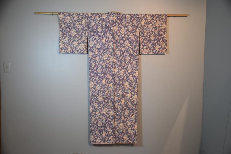Mauve Kimono Japanese Silk